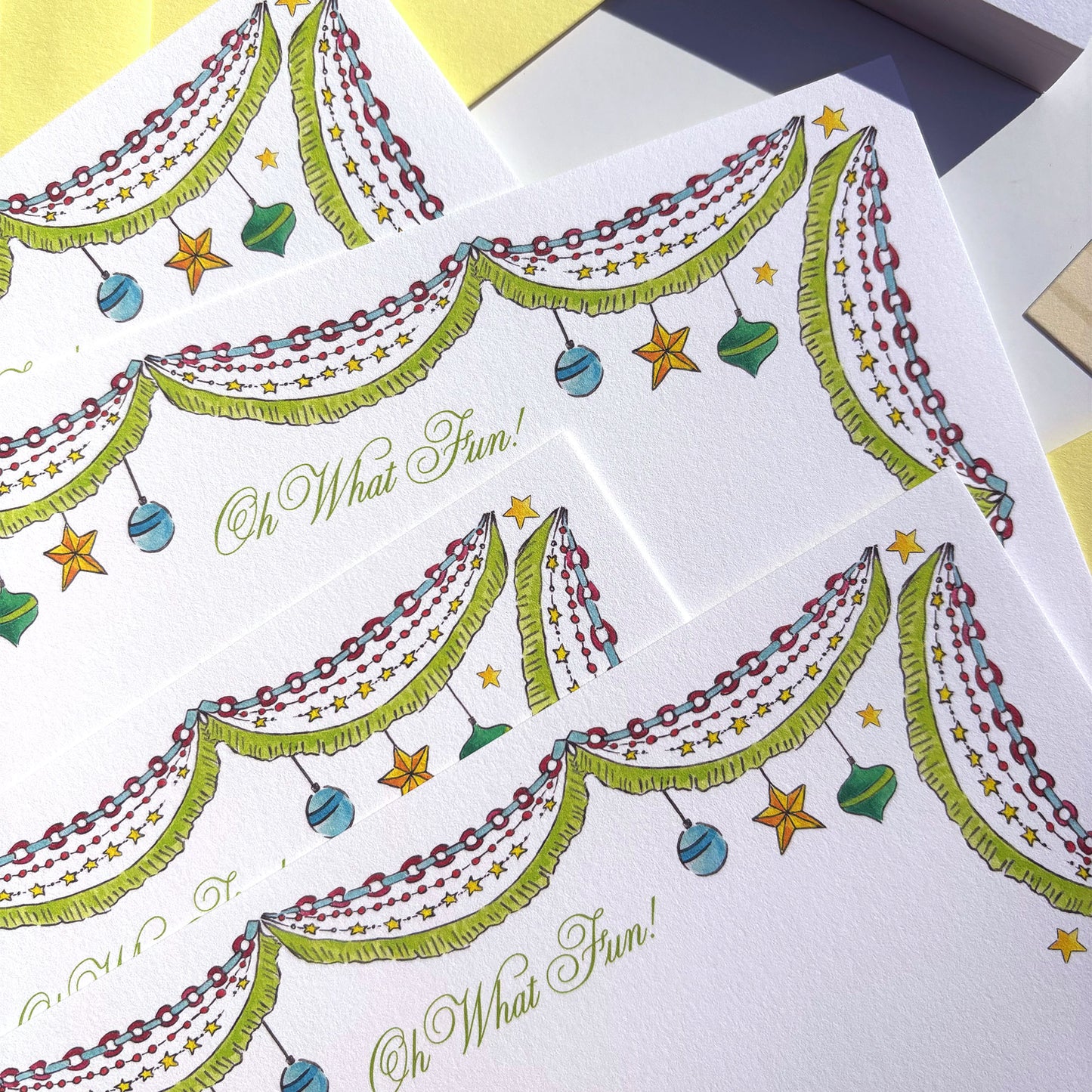 Oh What Fun Stationery