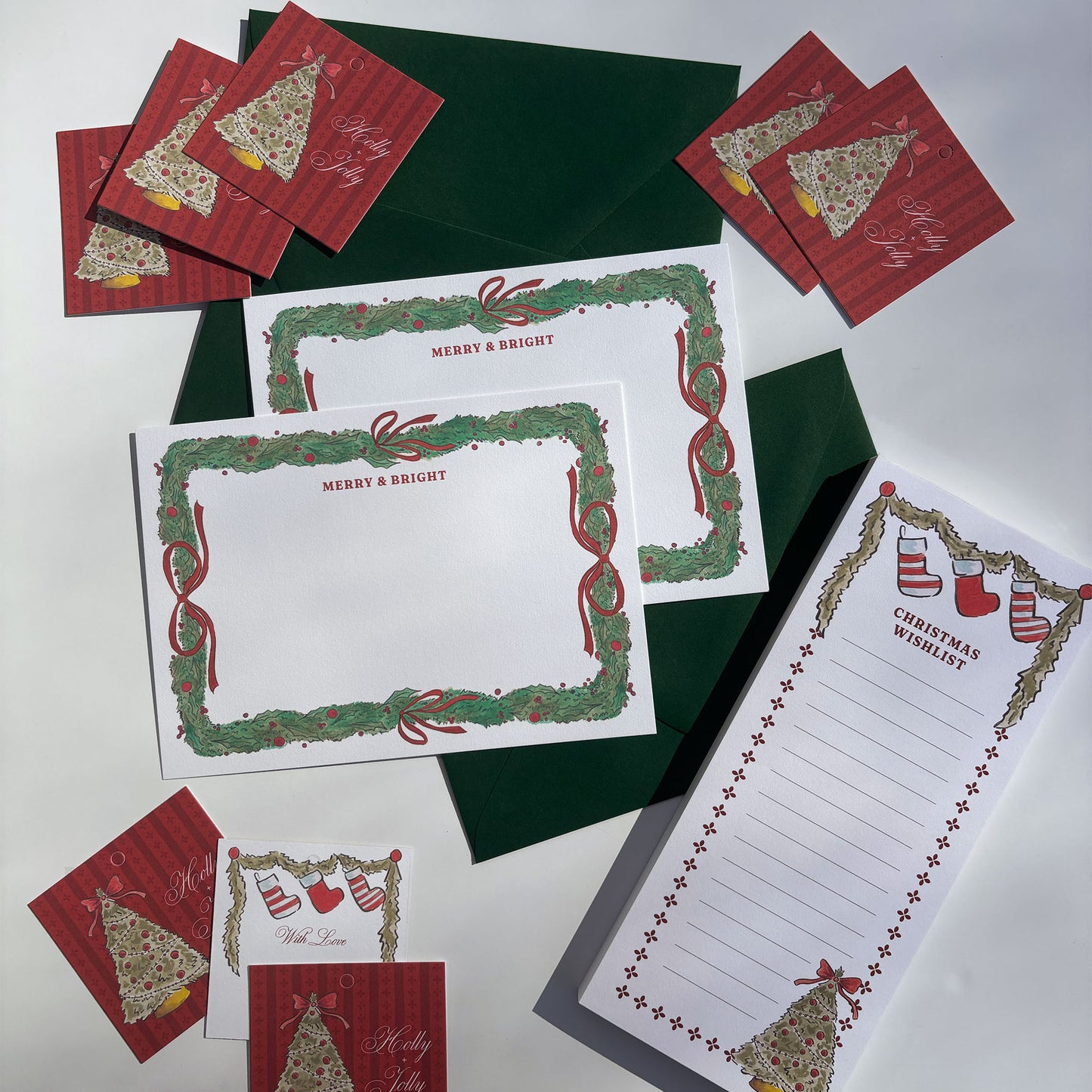 Christmas Wishlist Notepad