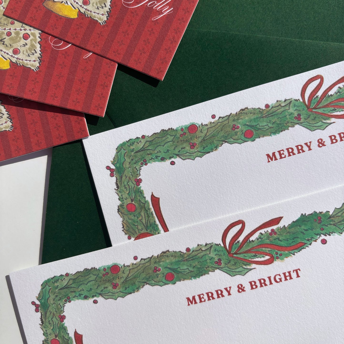 Holly Jolly Stationery