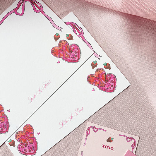 Sweet Treat Valentine Stationery