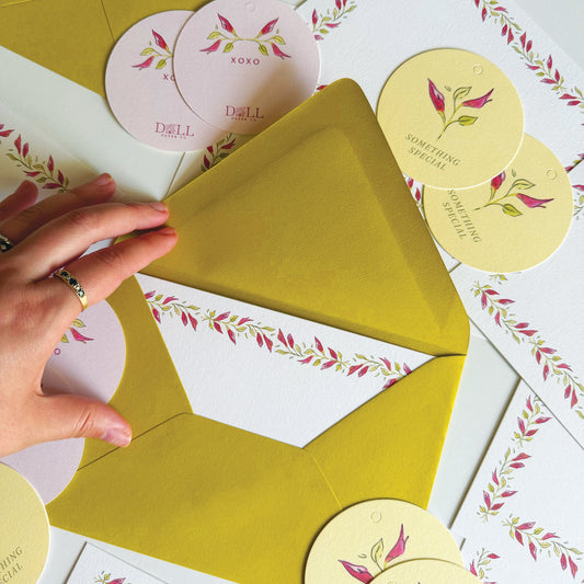 Calla Lilly Stationery