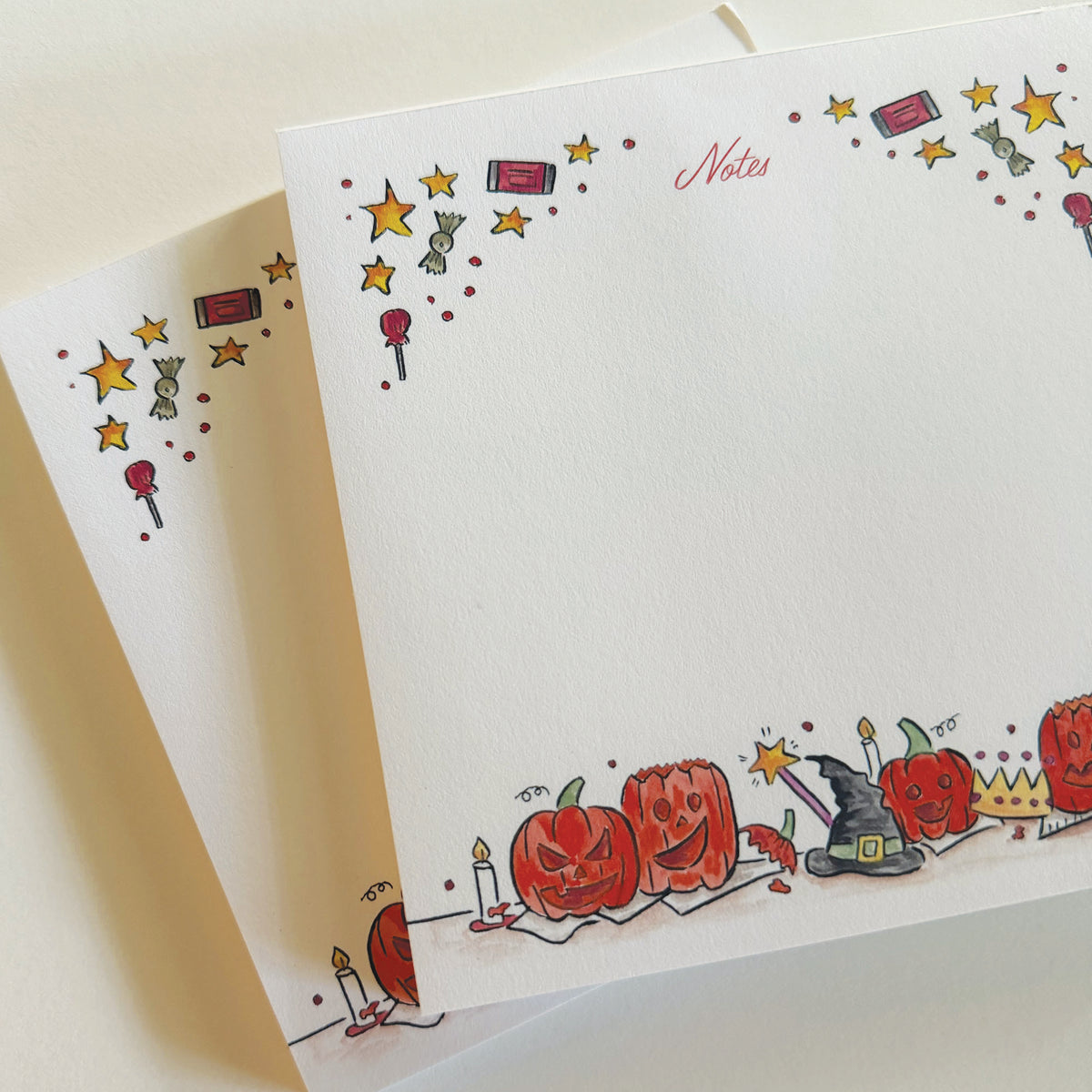 Nostalgic Halloween Notepad