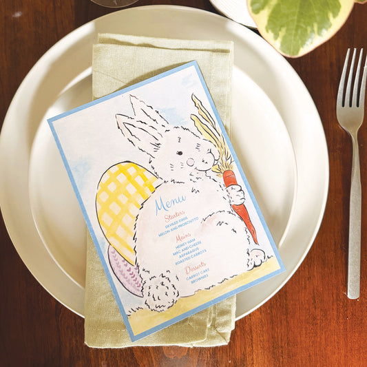 Cotton Tail Collection Menu