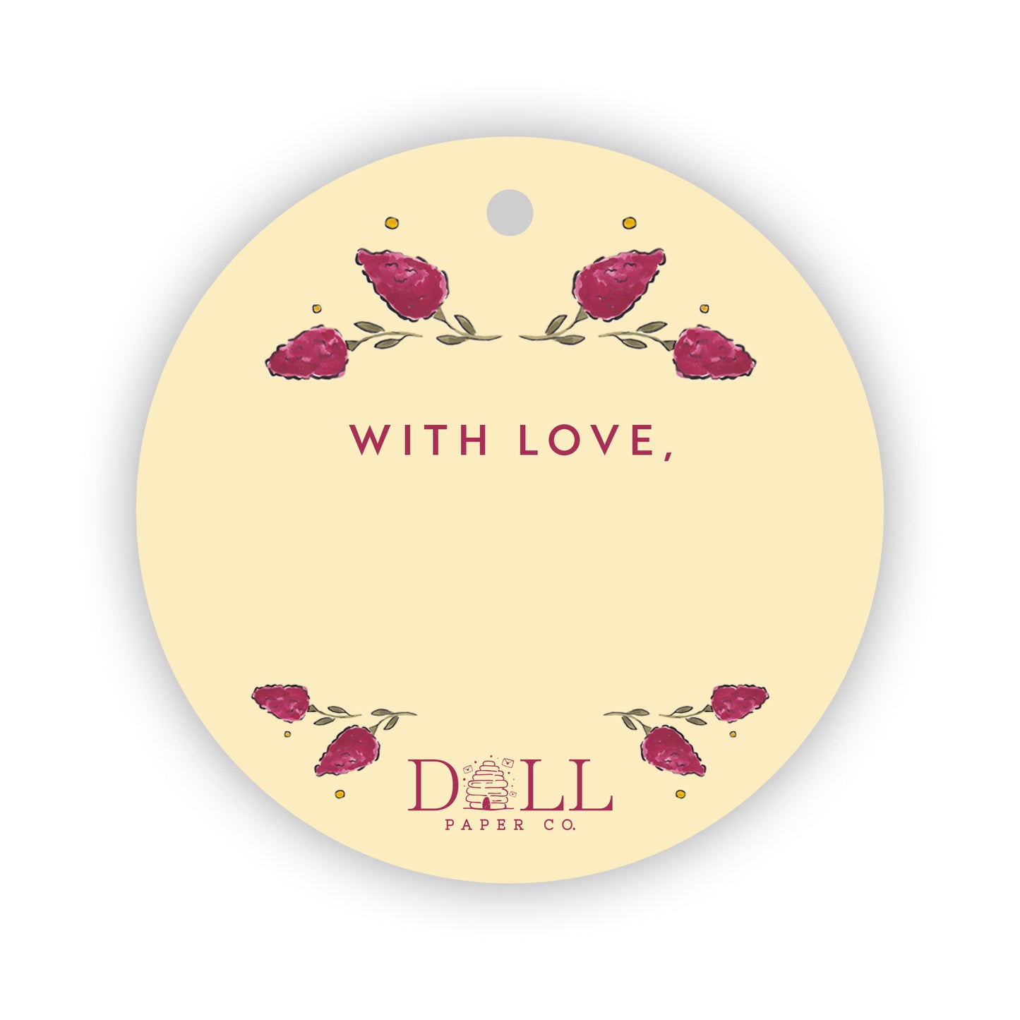 Fall Flowers Gift Tags