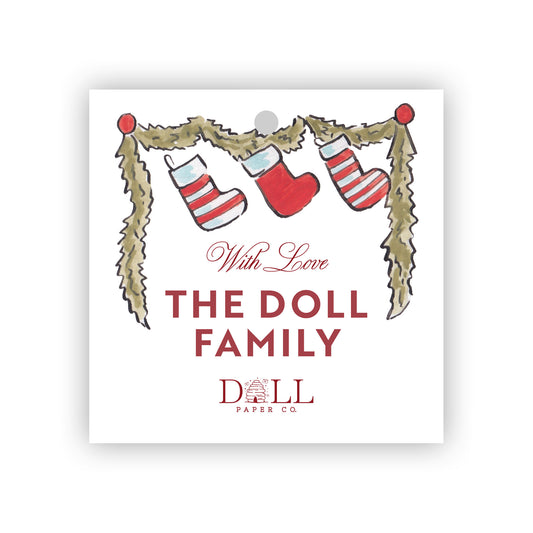 Holly Jolly Gift Tag