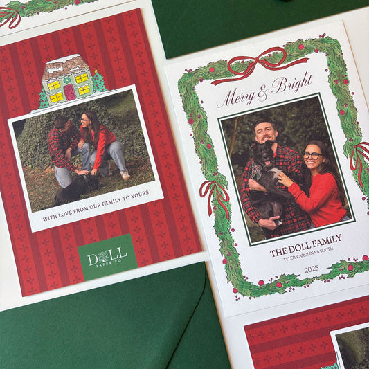 "Holly Jolly" Holiday Card