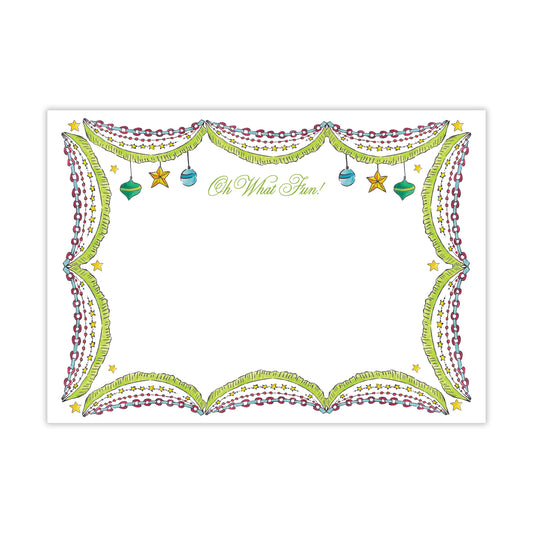 Oh What Fun Stationery