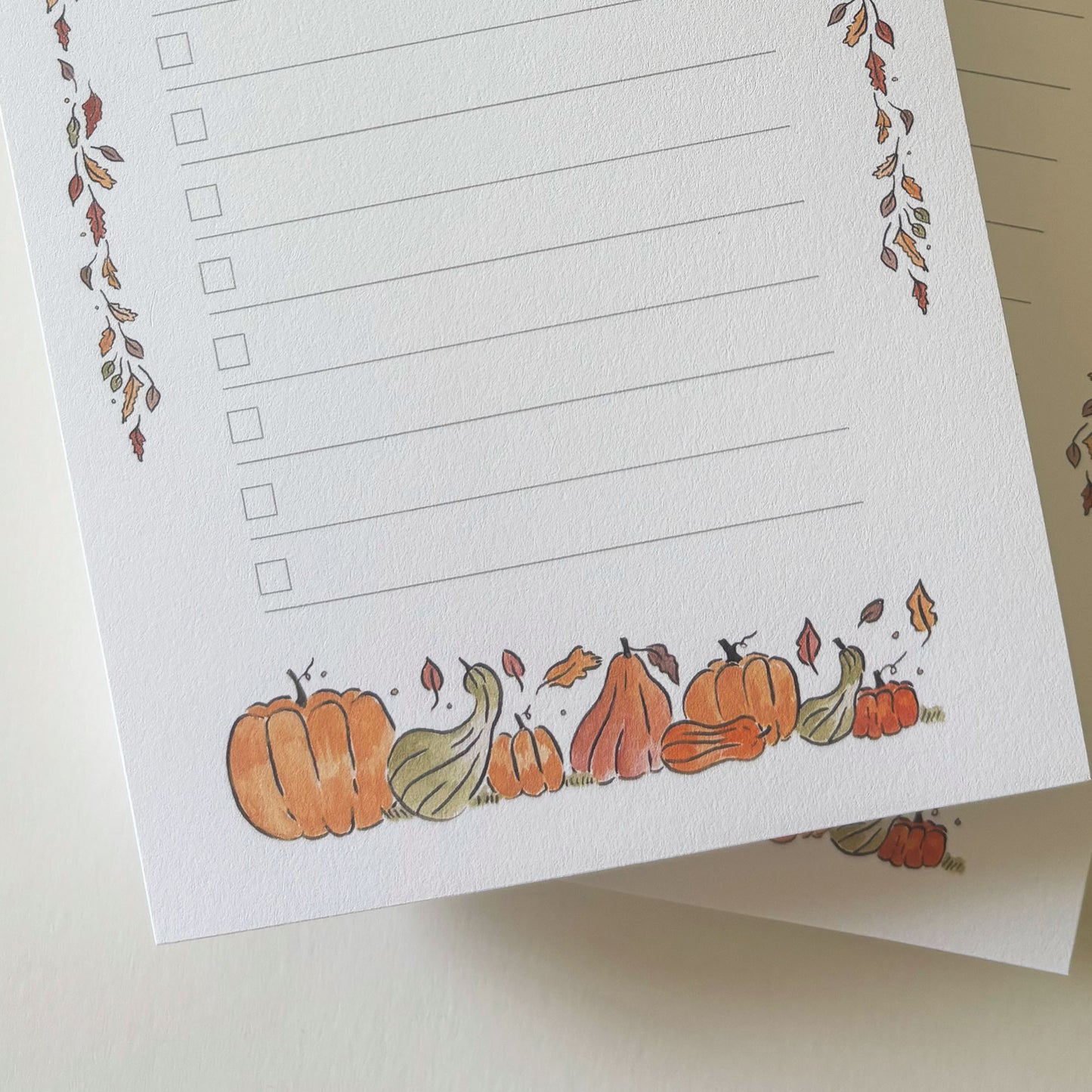 Pumpkin Patch Notepad