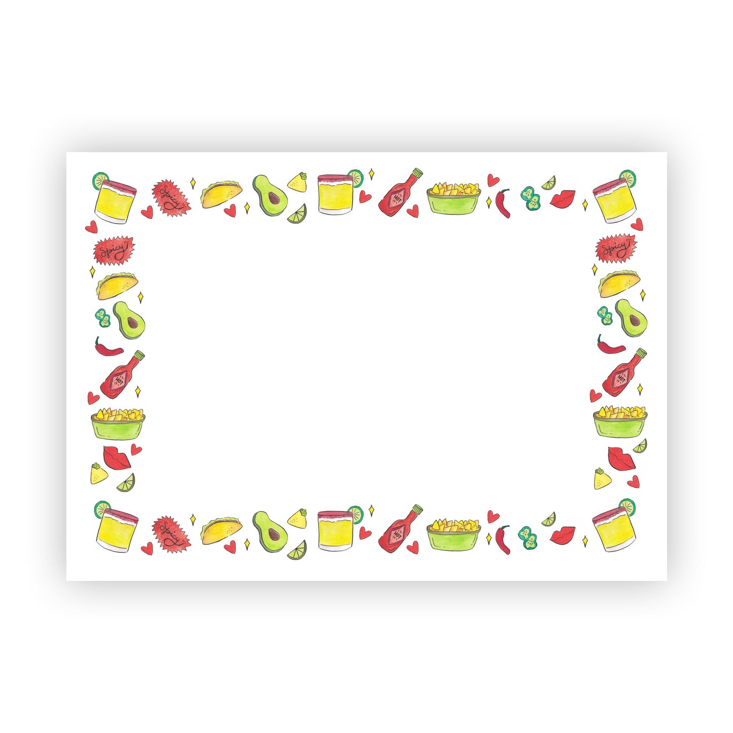 Sooooo Spicy Stationery