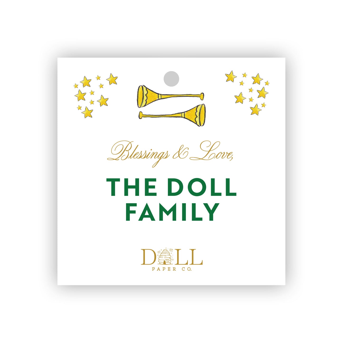 Holiday Angel Gift Tag