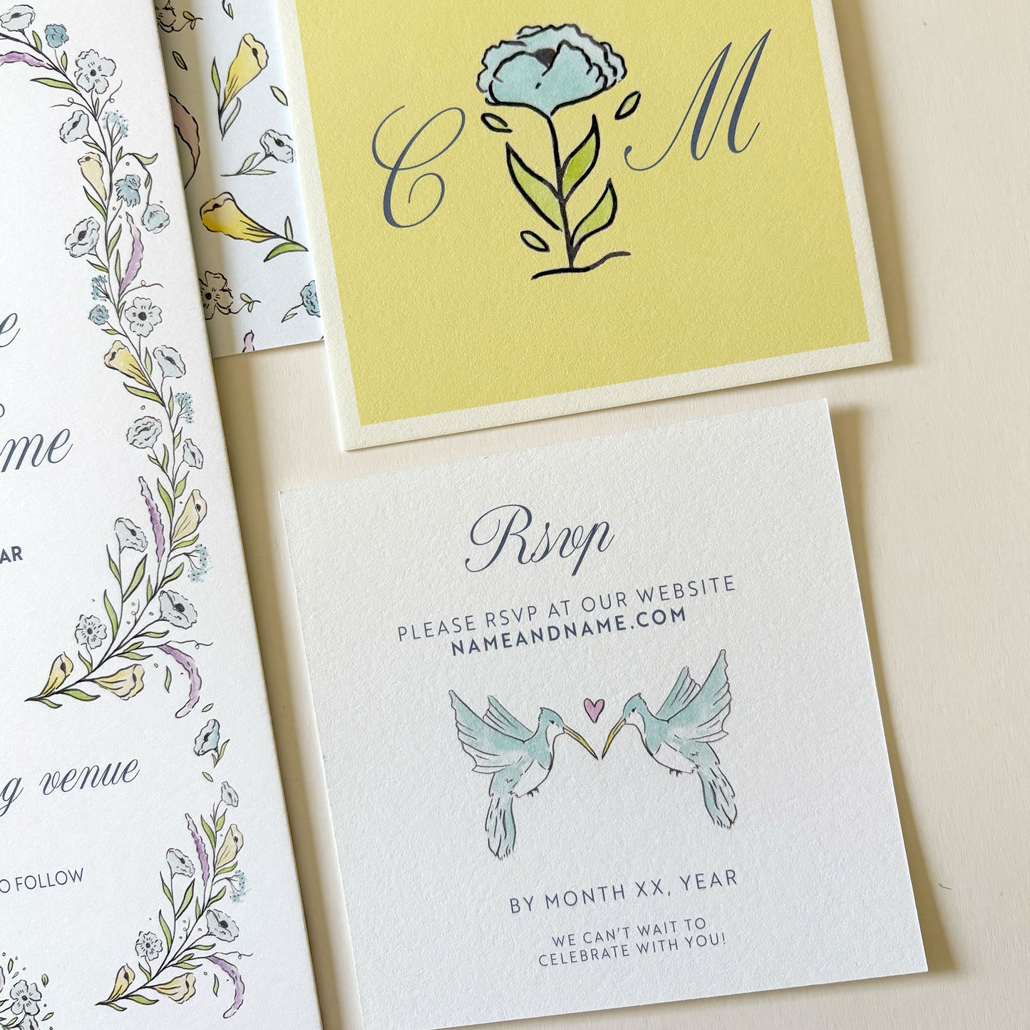 Spring Suite RSVP Card