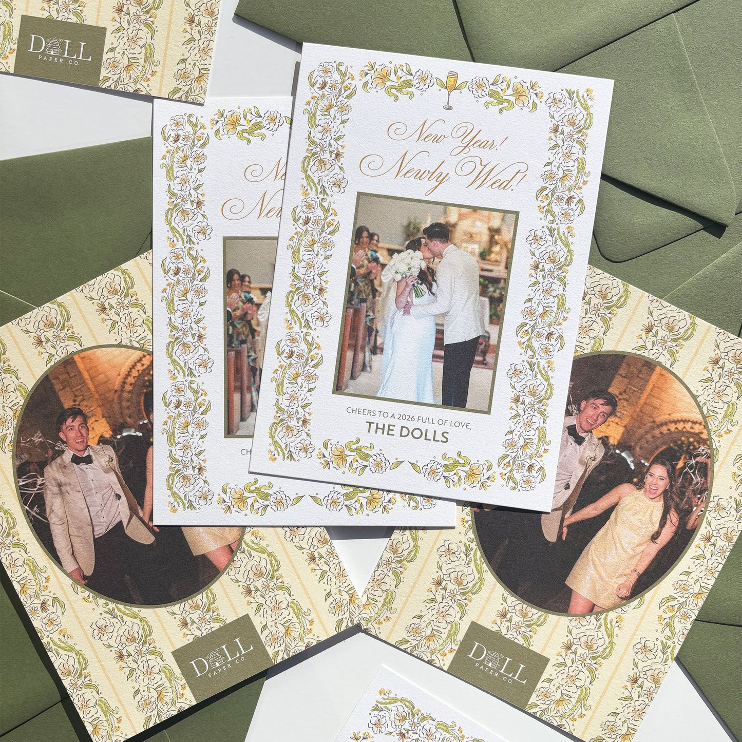 Cheers to Forever New Year's Card