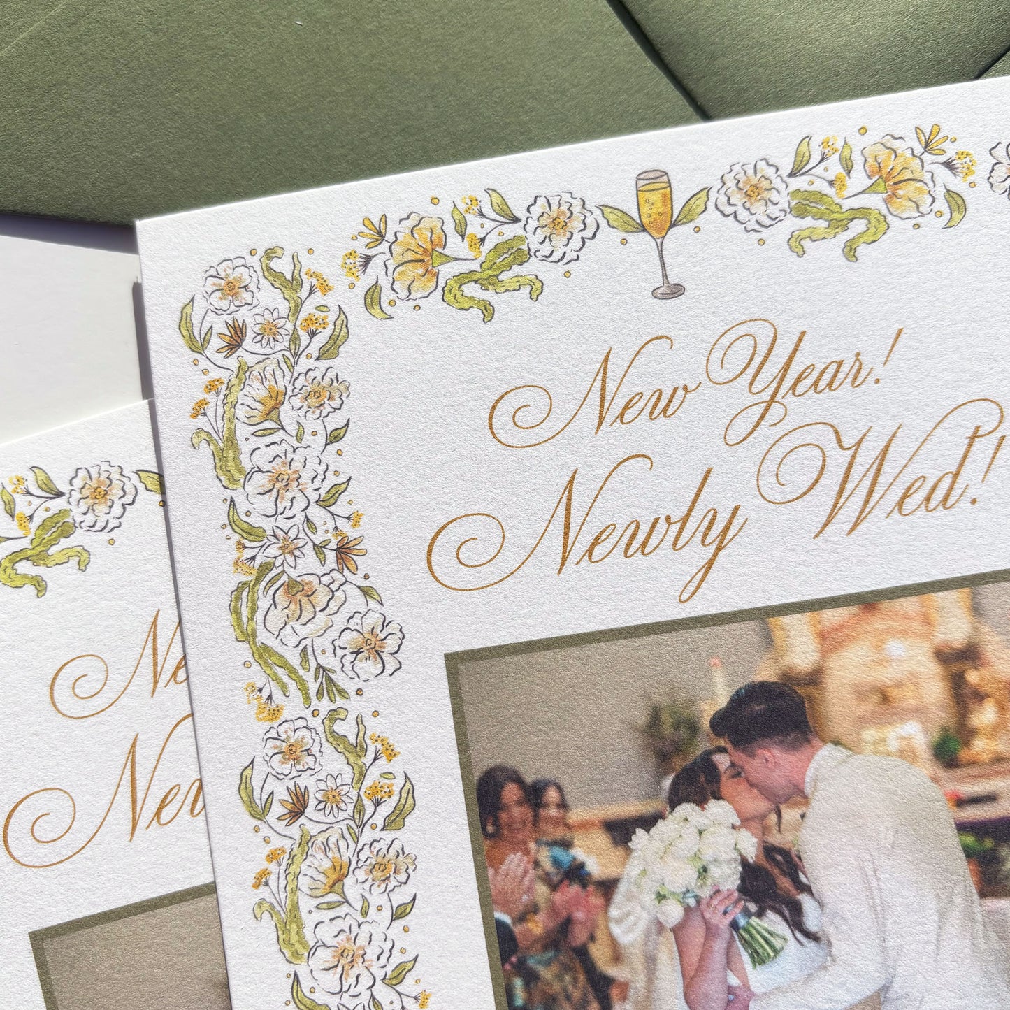 Cheers to Forever New Year's Card