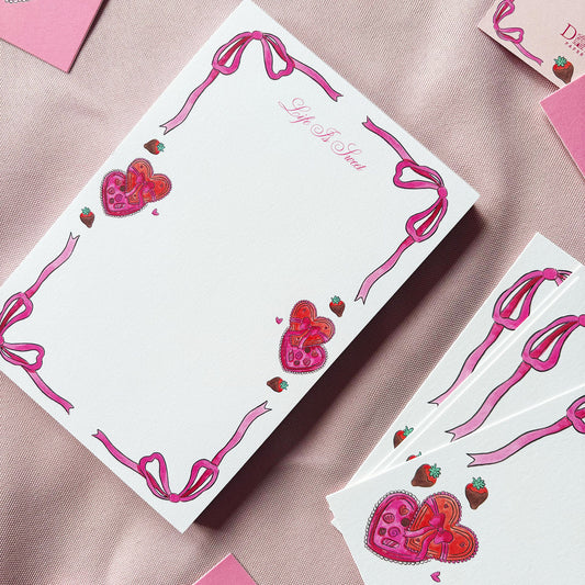 Sweet Treat Valentine Notepad