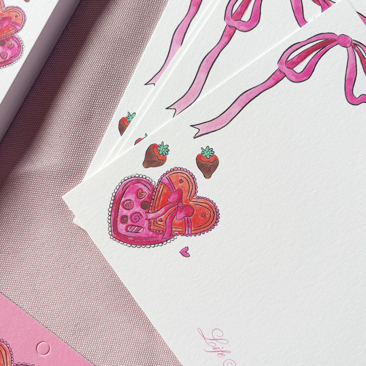 Sweet Treat Valentine Stationery
