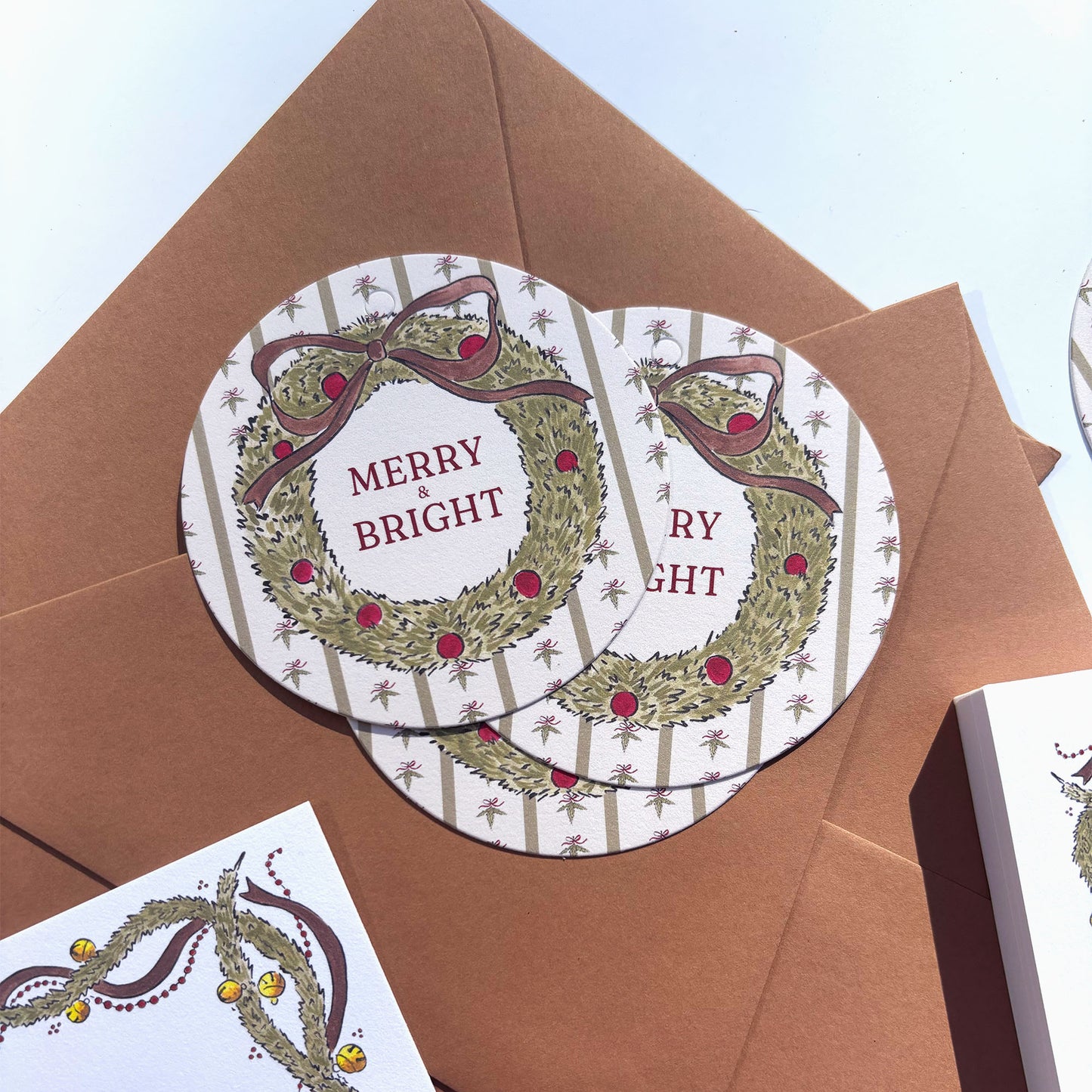 Jingle And Pine Gift Tag