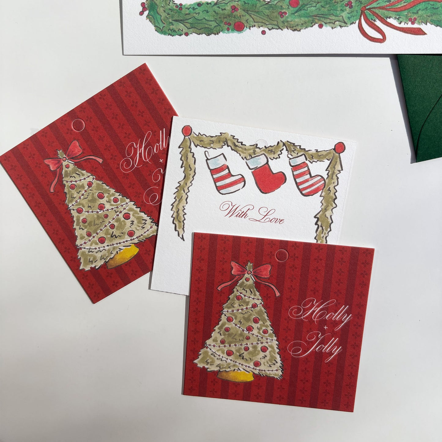 Holly Jolly Gift Tag