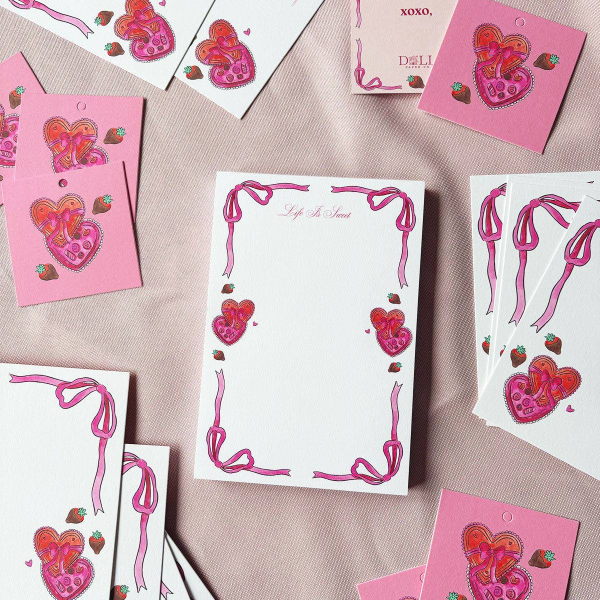 Sweet Treat Valentine Stationery