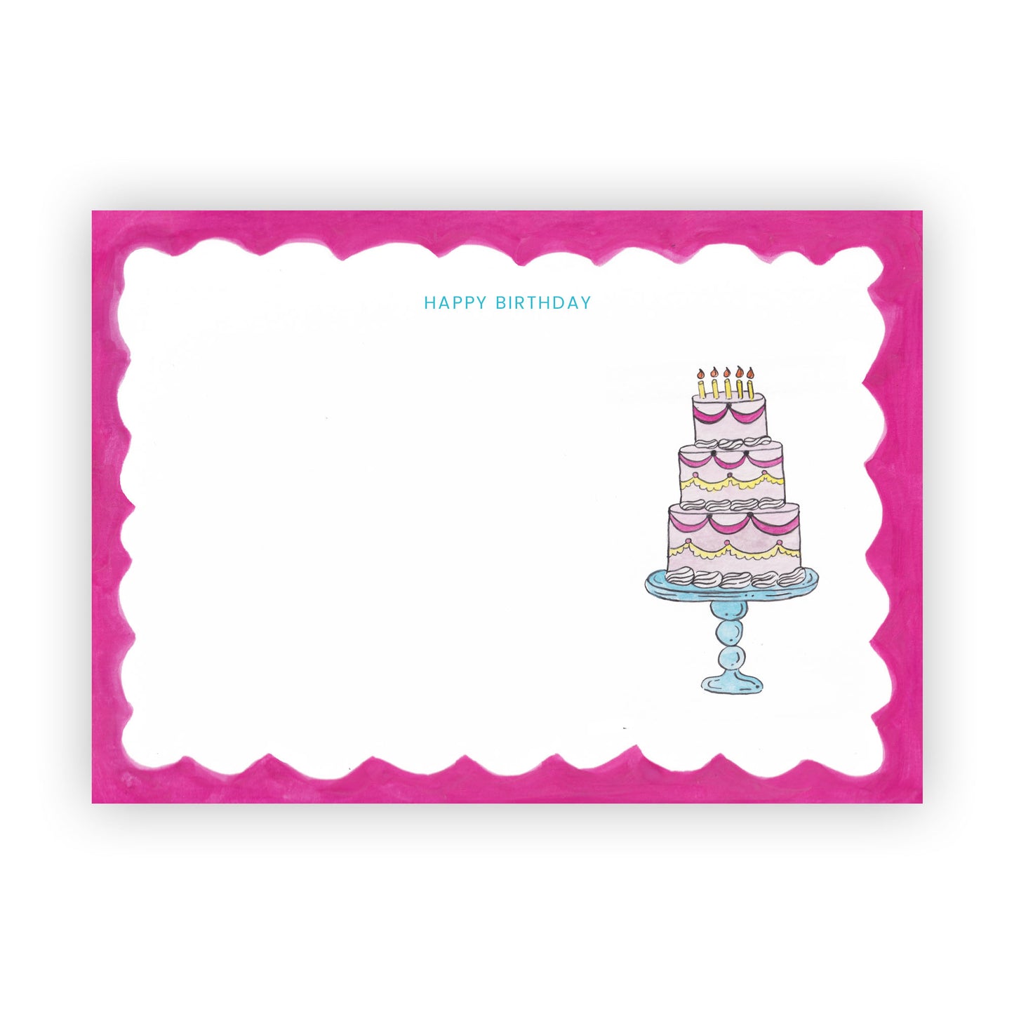 Birthday Cake Stationery