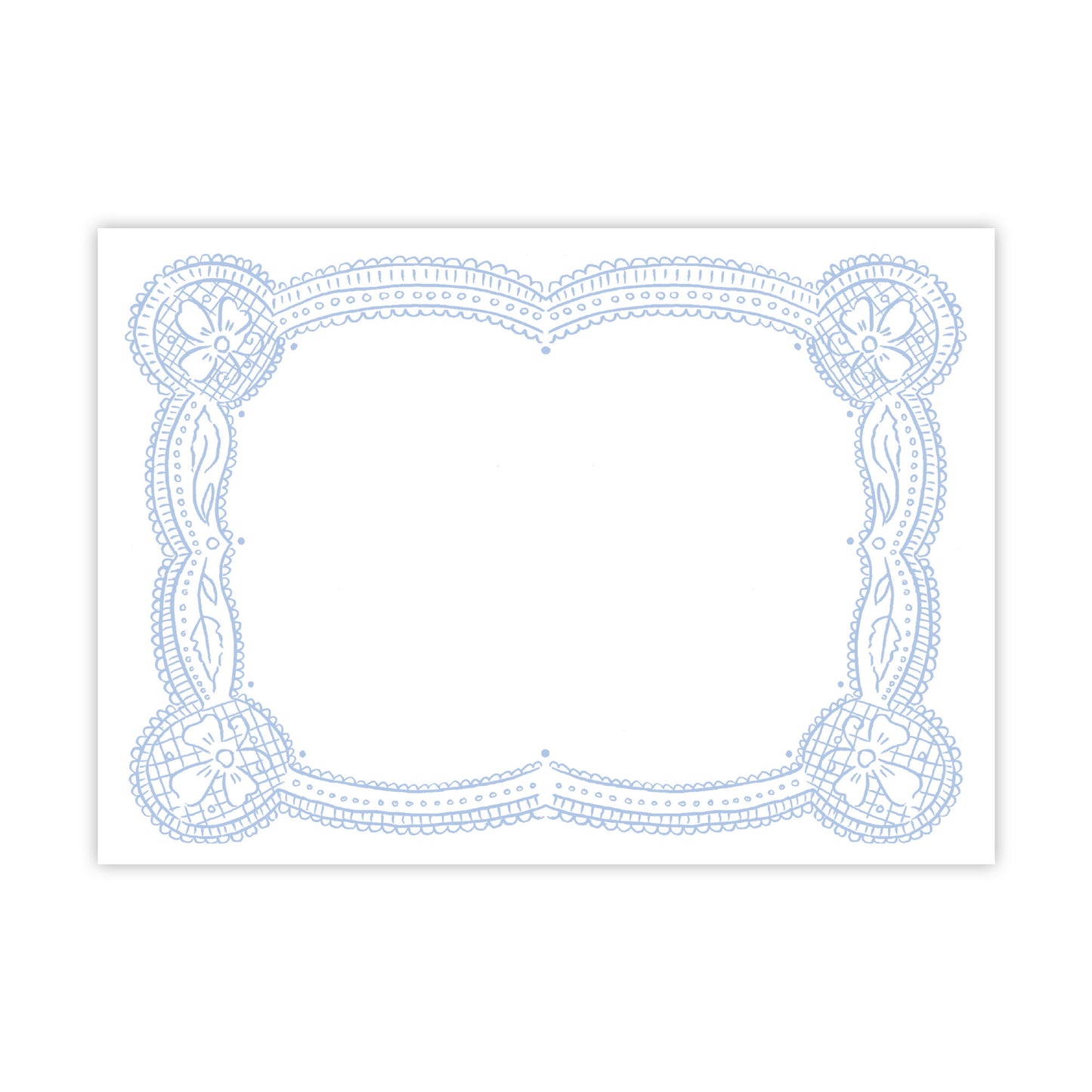 Blue Lace Stationery