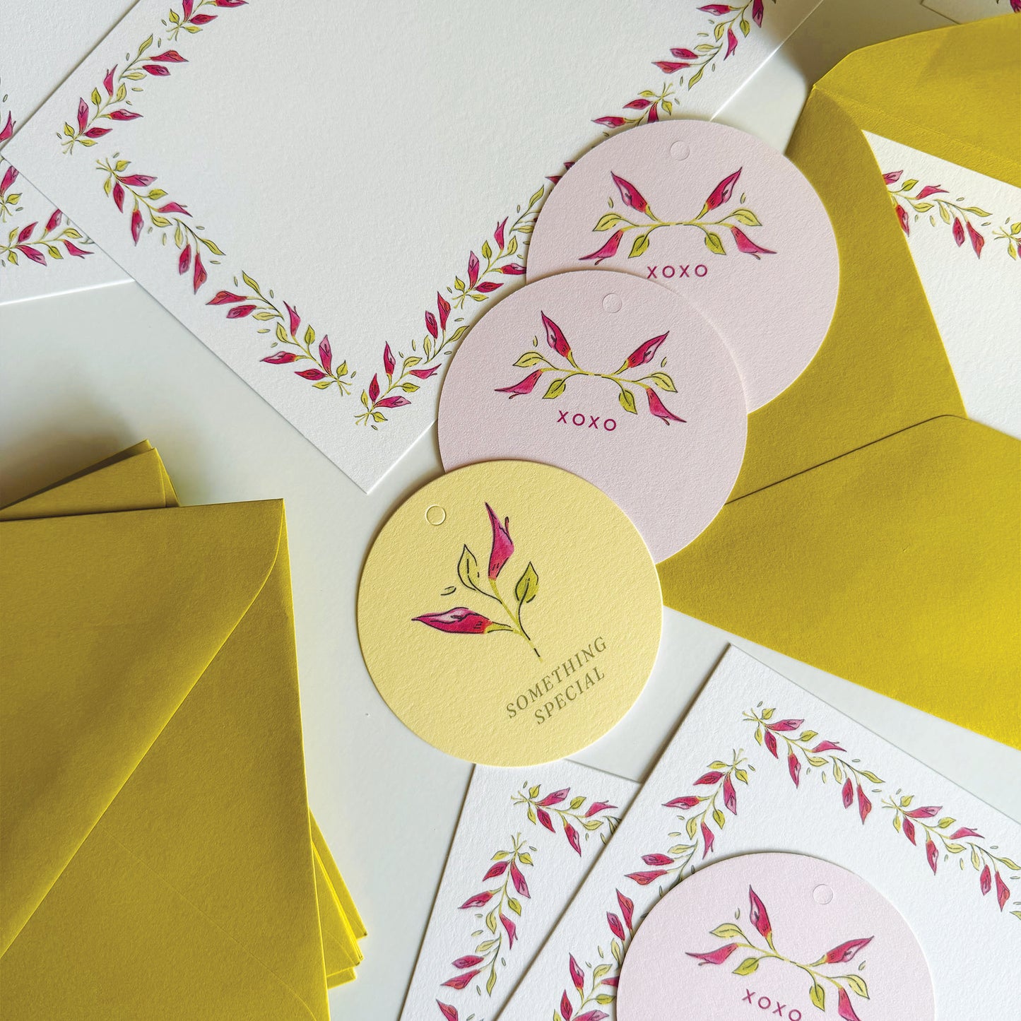 Calla Lilly Stationery