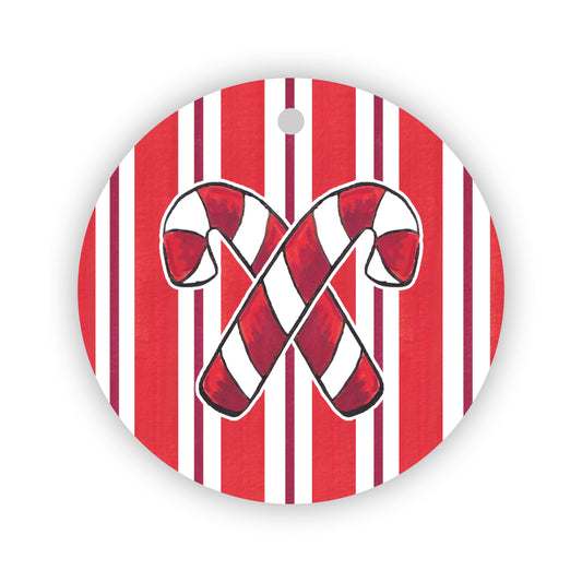 Candy Cane Gift Tag