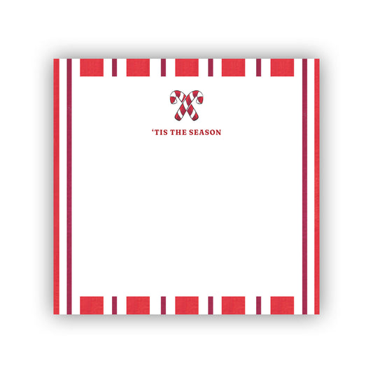 Candy Cane Notepad