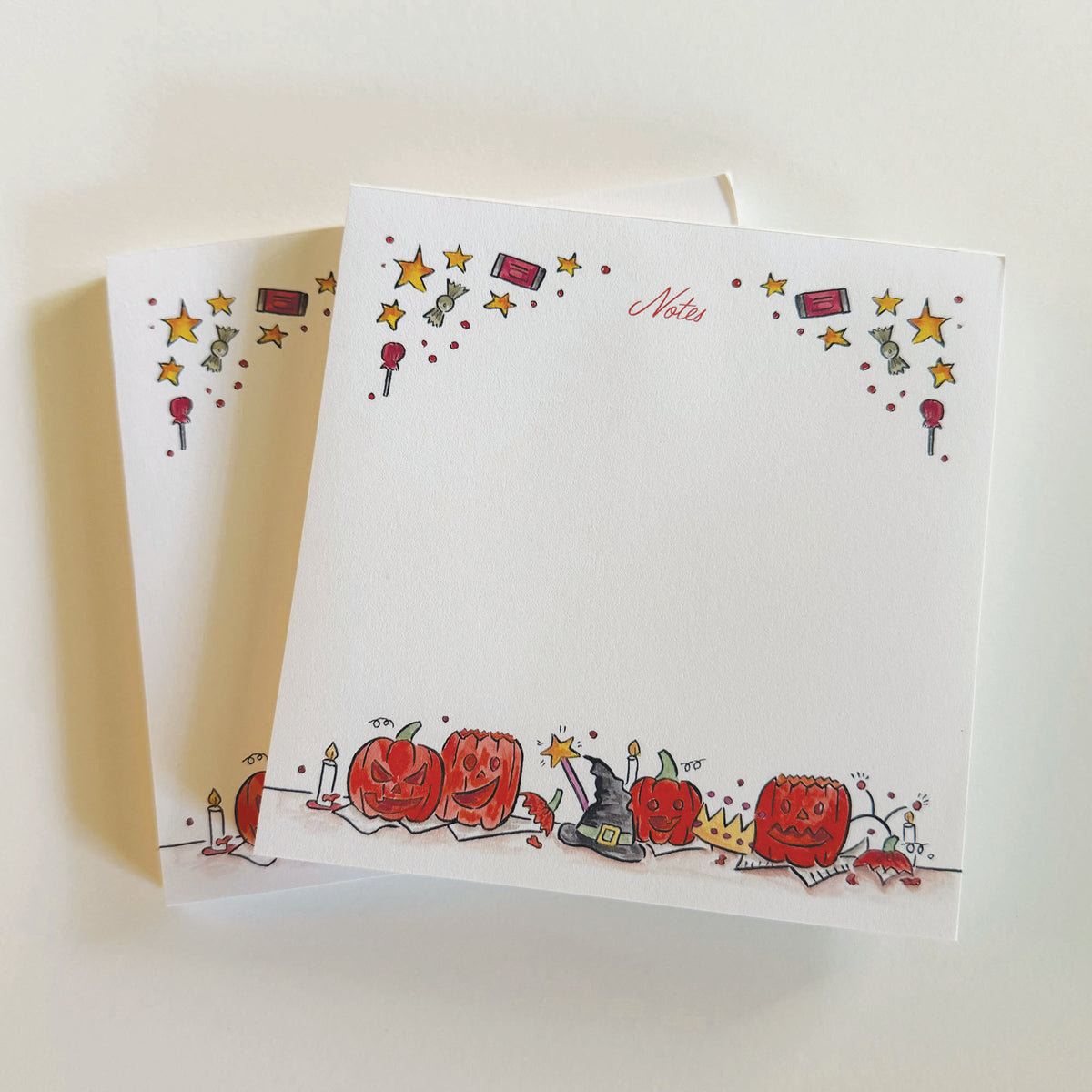 Nostalgic Halloween Notepad