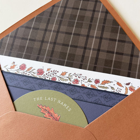 Fall Suite Envelopes