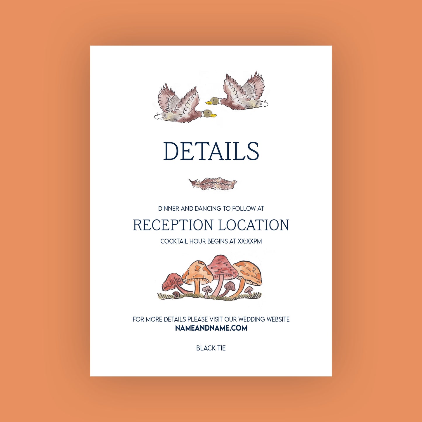 Fall Suite Detail Card