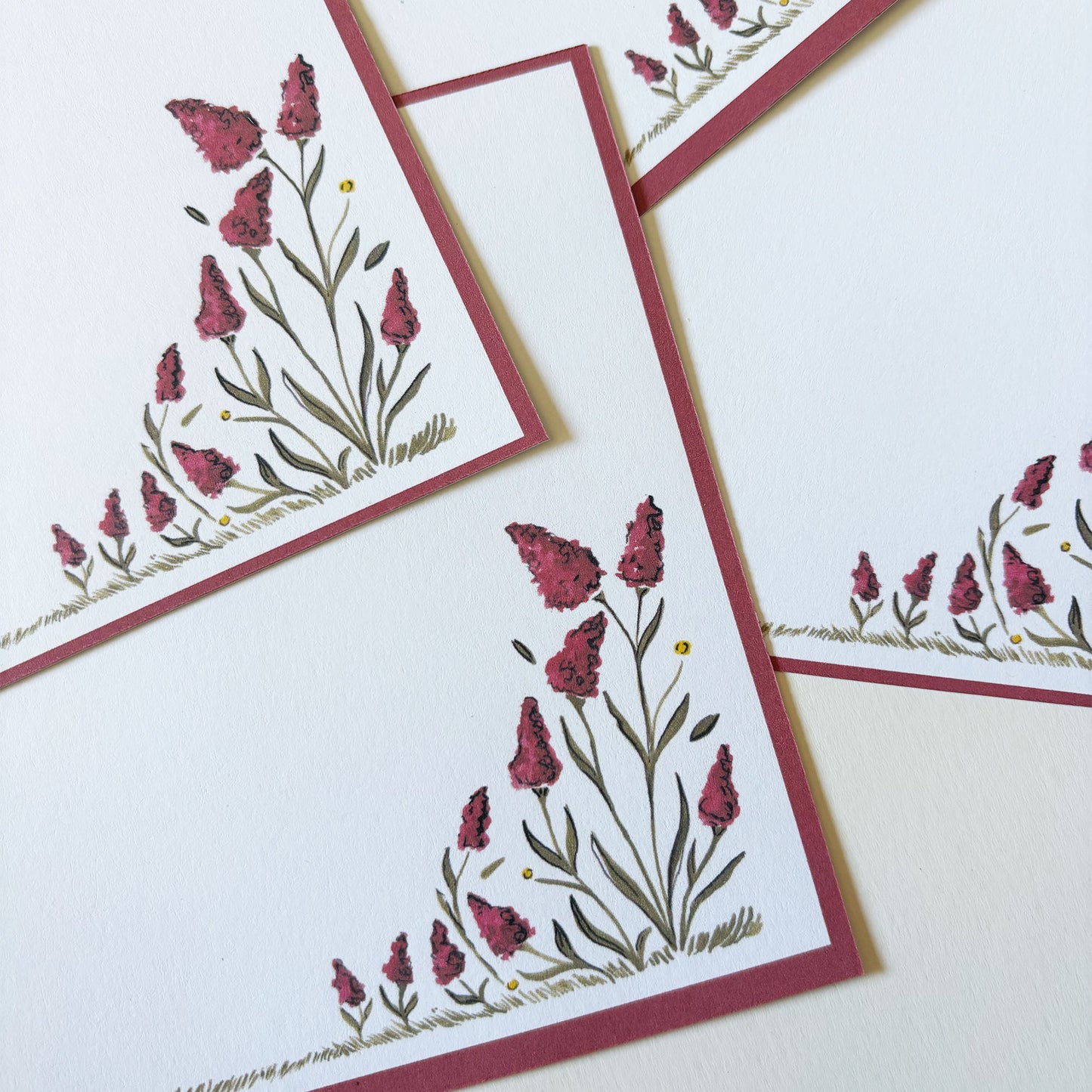 Fall Flowers Stationery