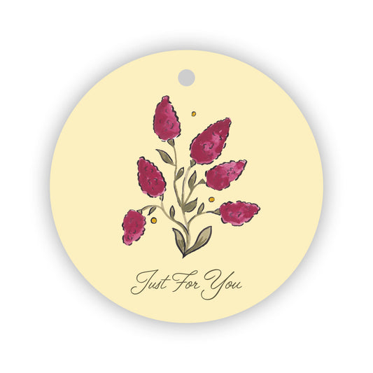 Fall Flowers Gift Tags