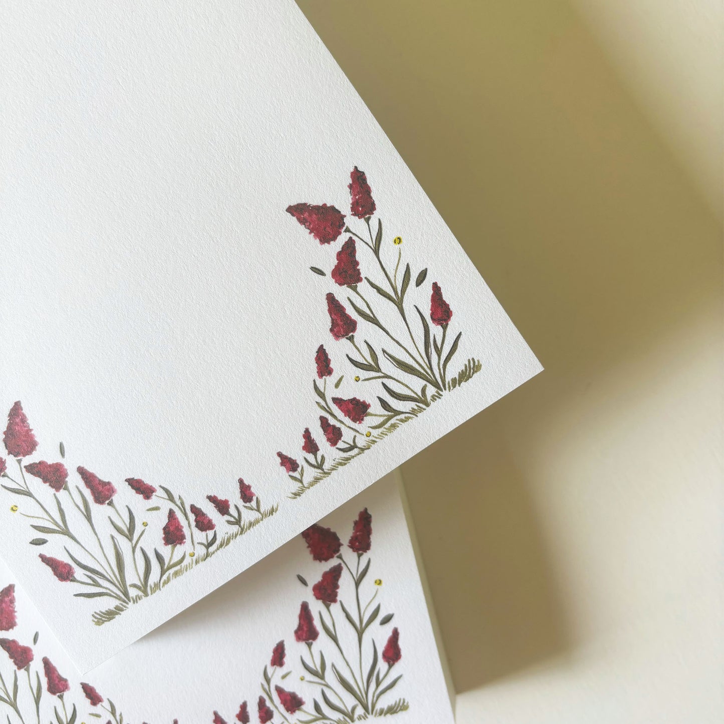 Fall Flowers Notepad