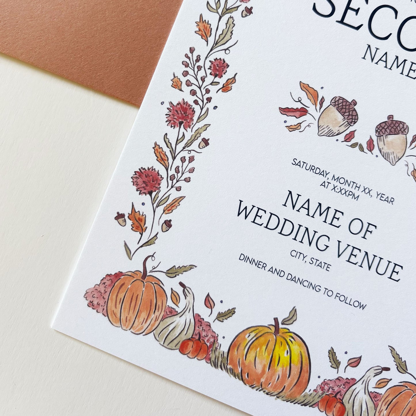 Fall Suite Main Invitation