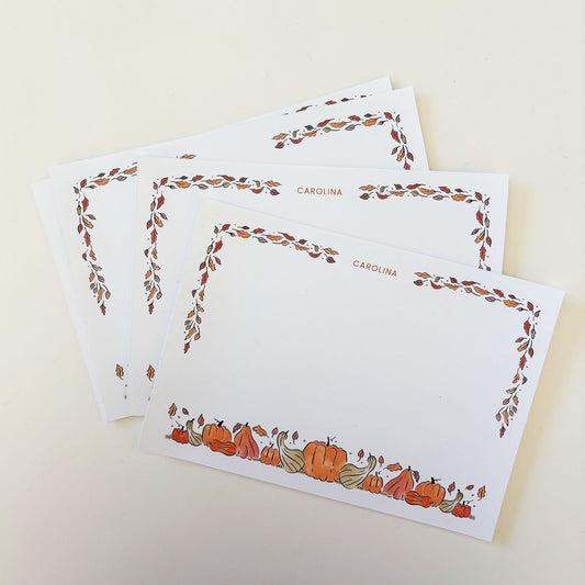 Pumpkin Patch Stationery