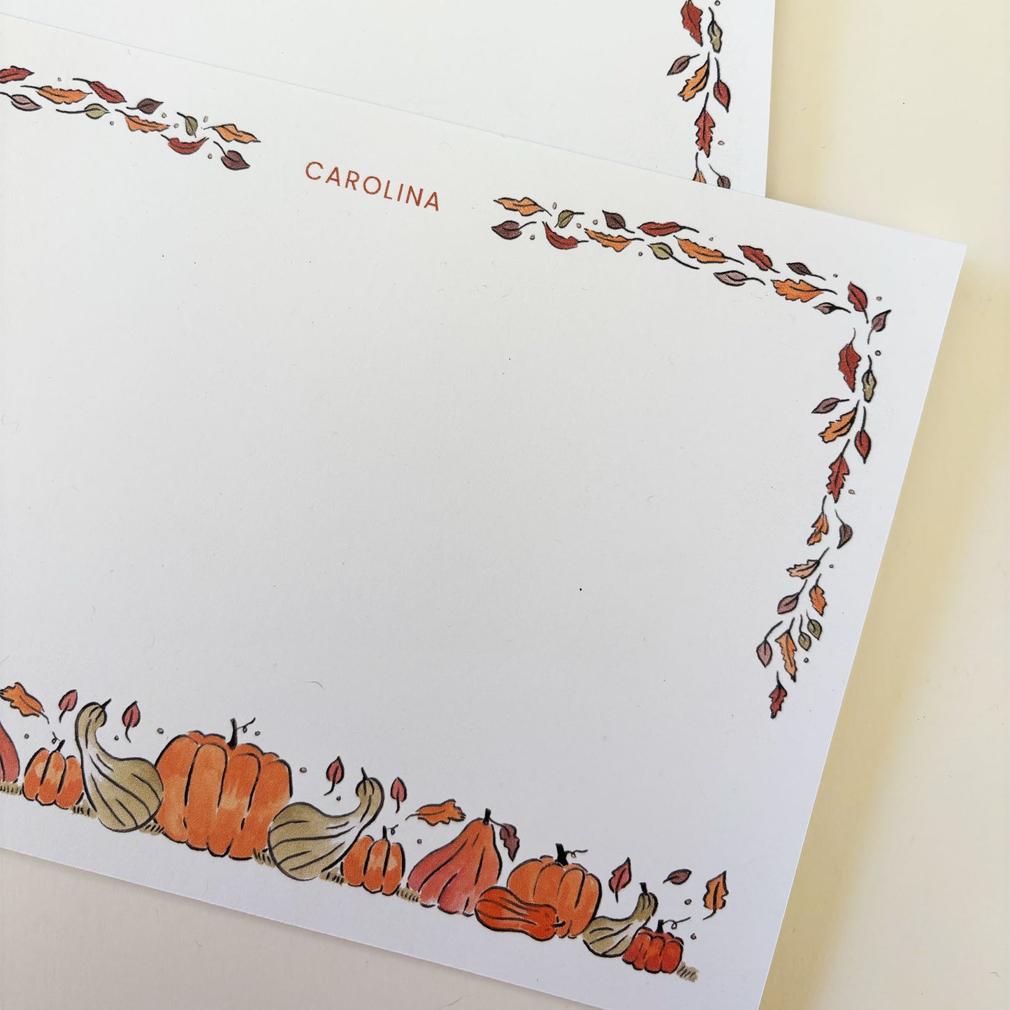 Pumpkin Patch Stationery