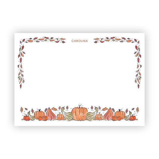 Pumpkin Patch Stationery