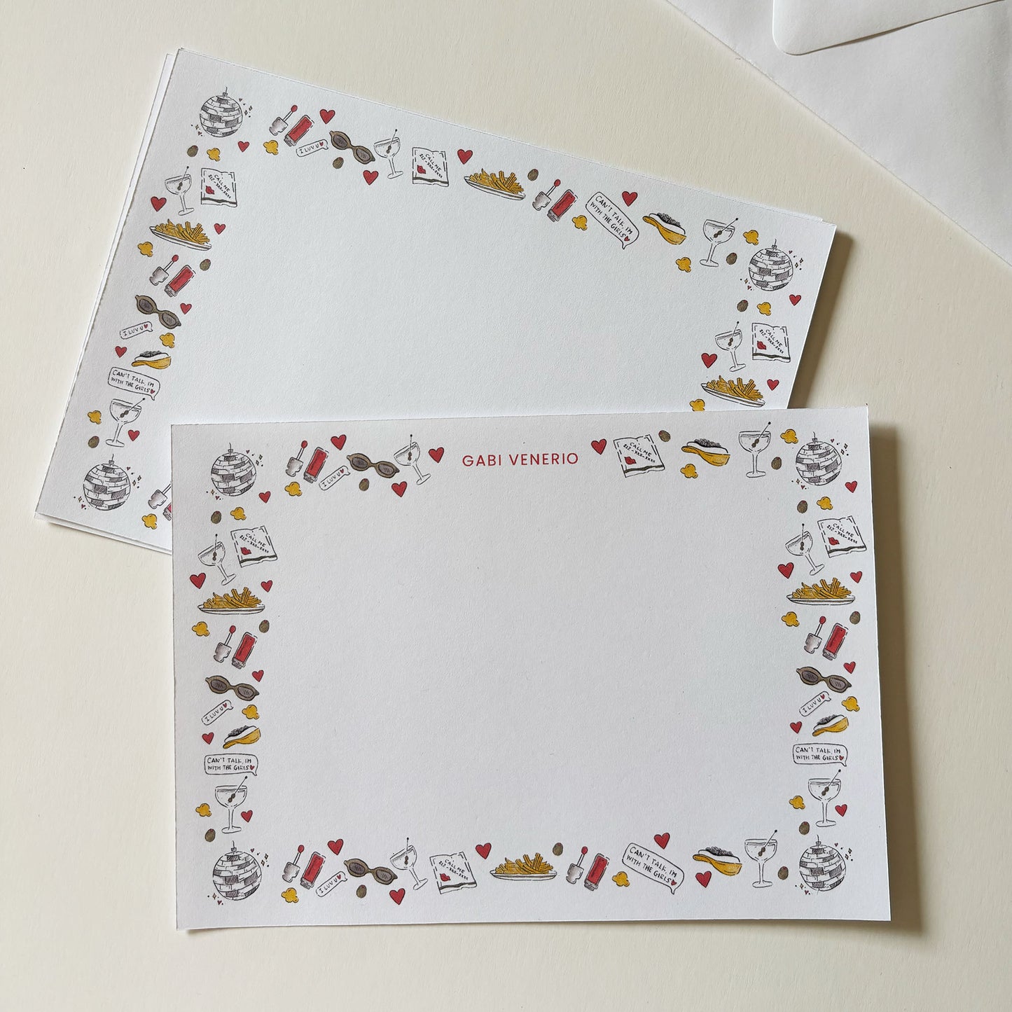 Girls Night Stationery