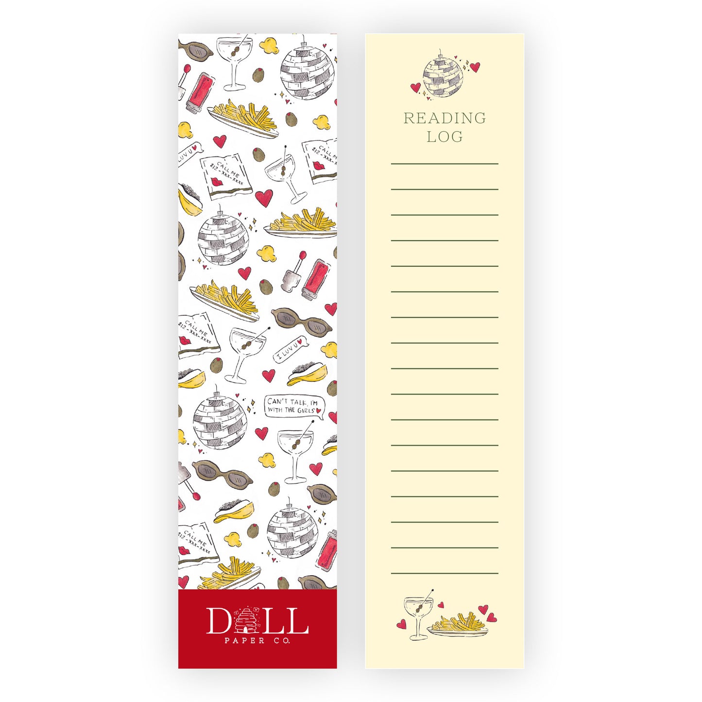 Girls Night Bookmark