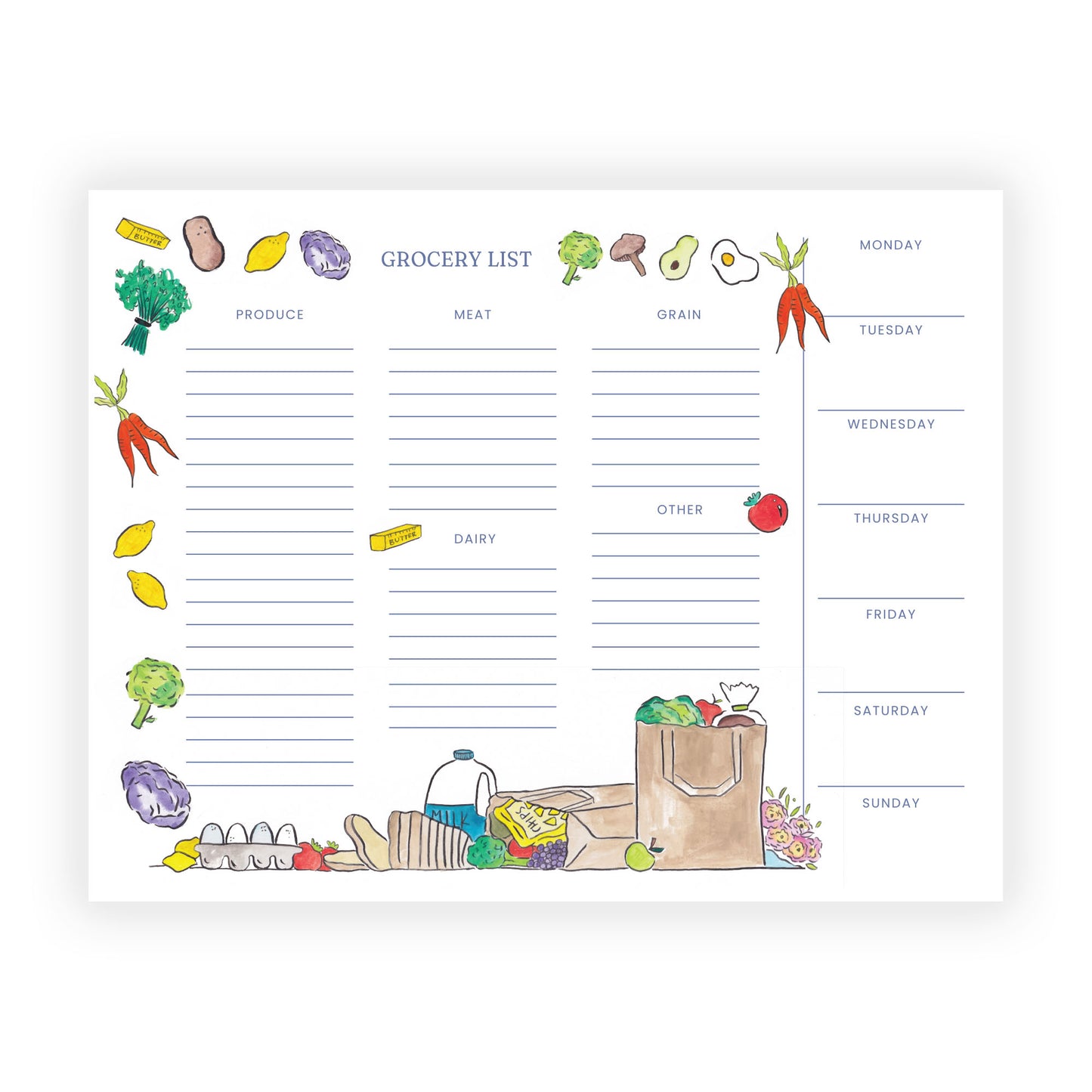 Grocery Essentials List