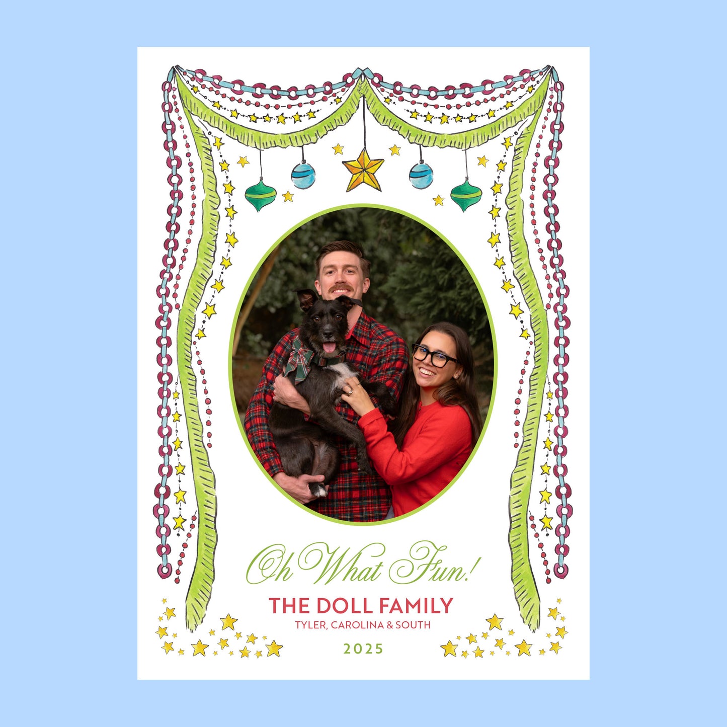 "Oh What Fun" Holiday Card