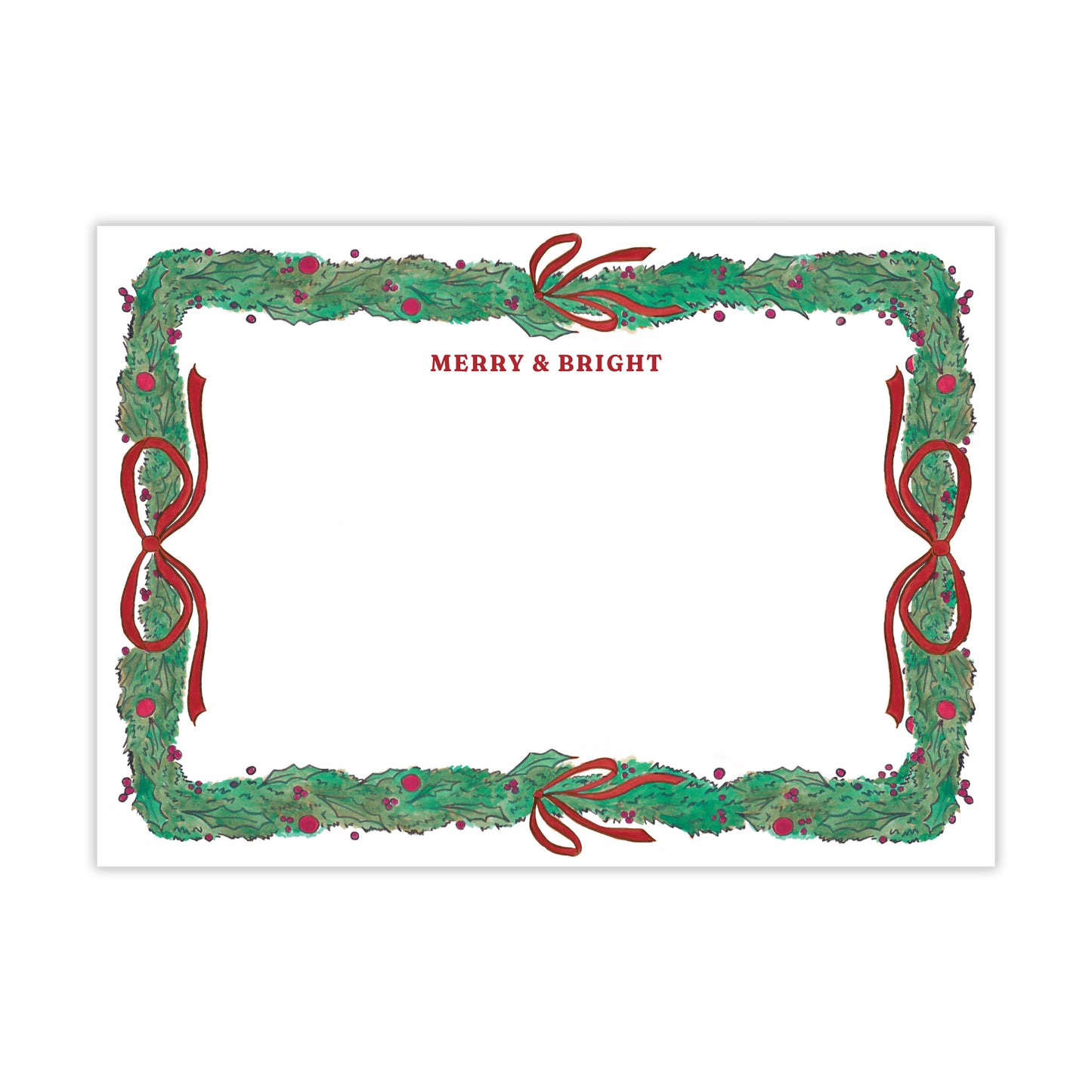 Holly Jolly Stationery