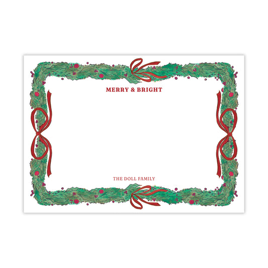 Holly Jolly Stationery