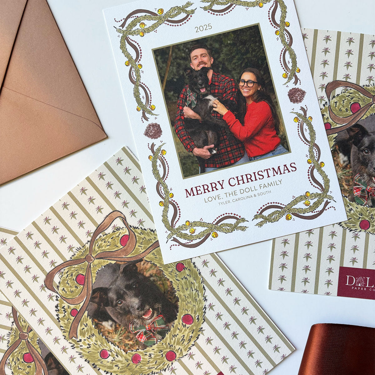 "Jingle & Pine" Holiday Card