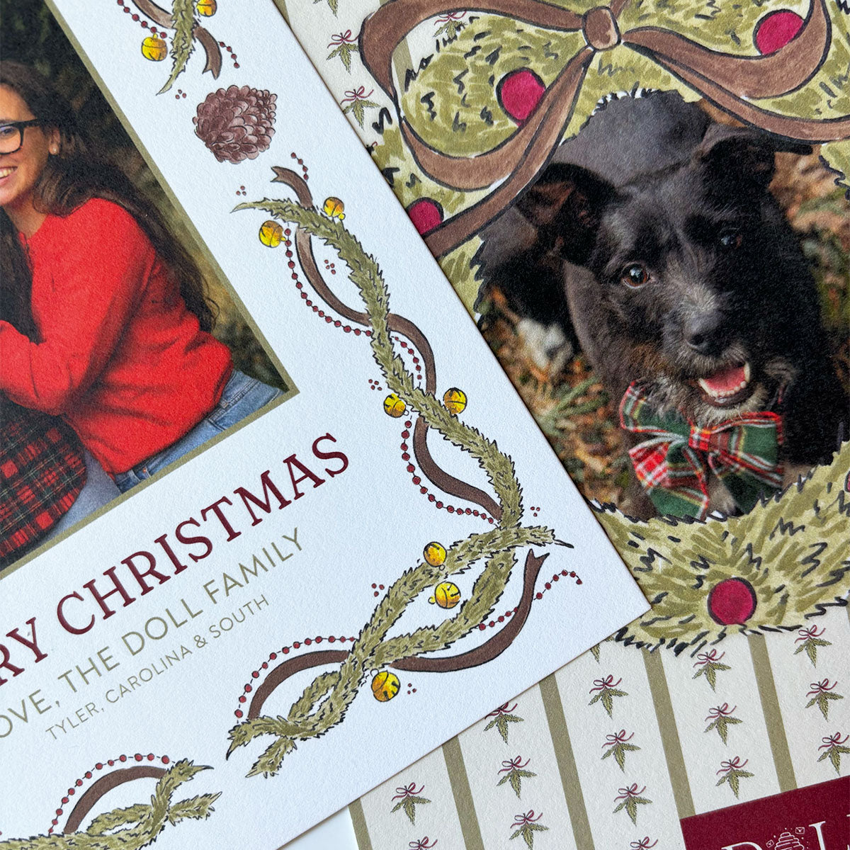 "Jingle & Pine" Holiday Card