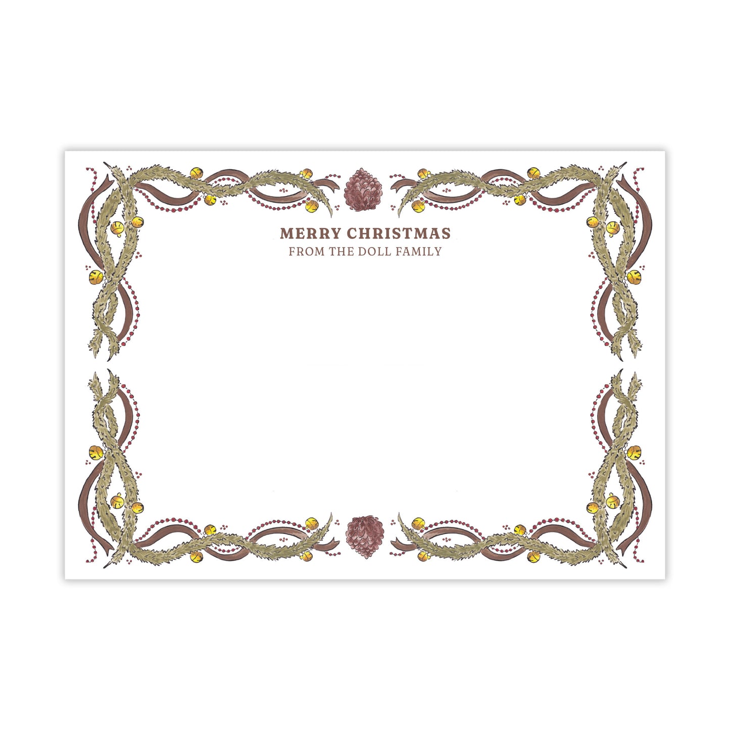 Jingle And Pine Stationery