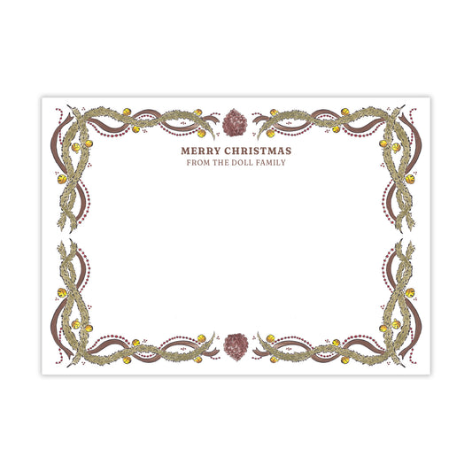 Jingle And Pine Stationery