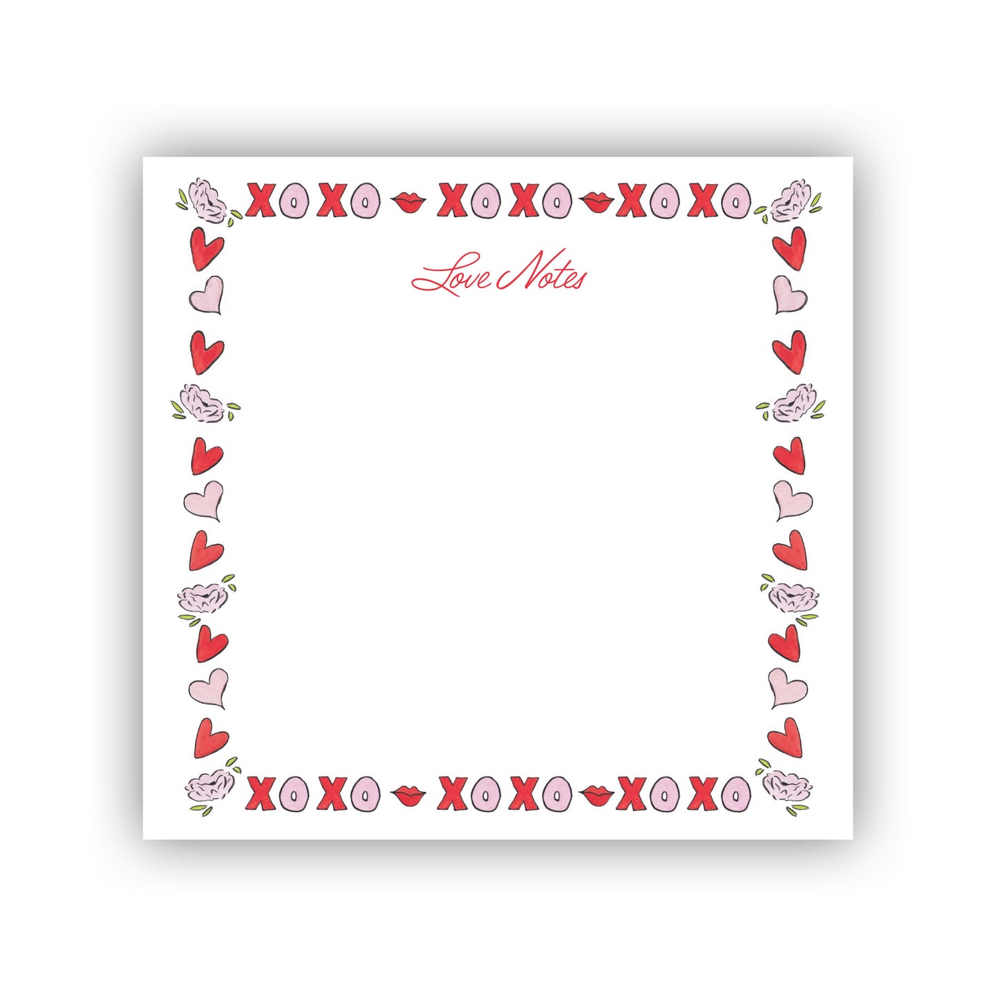 Love Notes Notepad