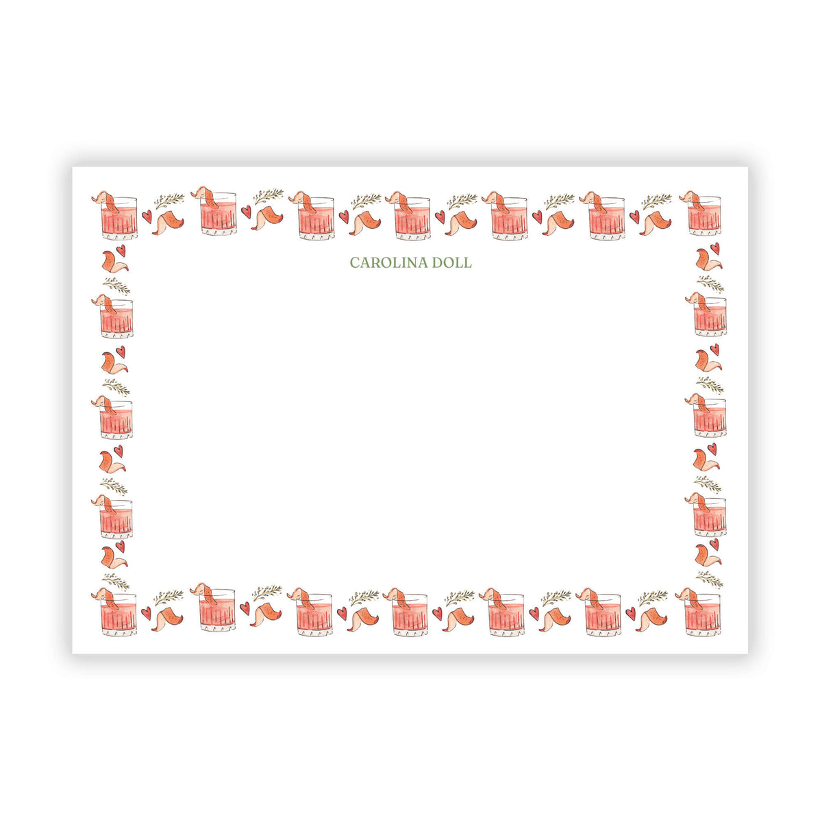 Negroni Stationery