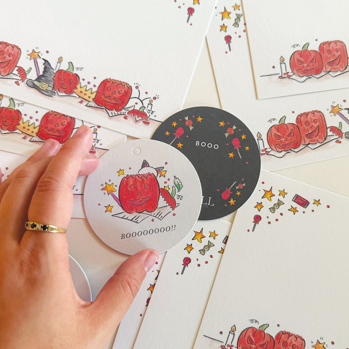 Nostalgic Halloween Gift Tags